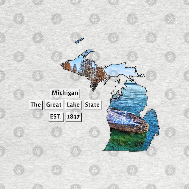 Michigan USA by Designs by Dyer